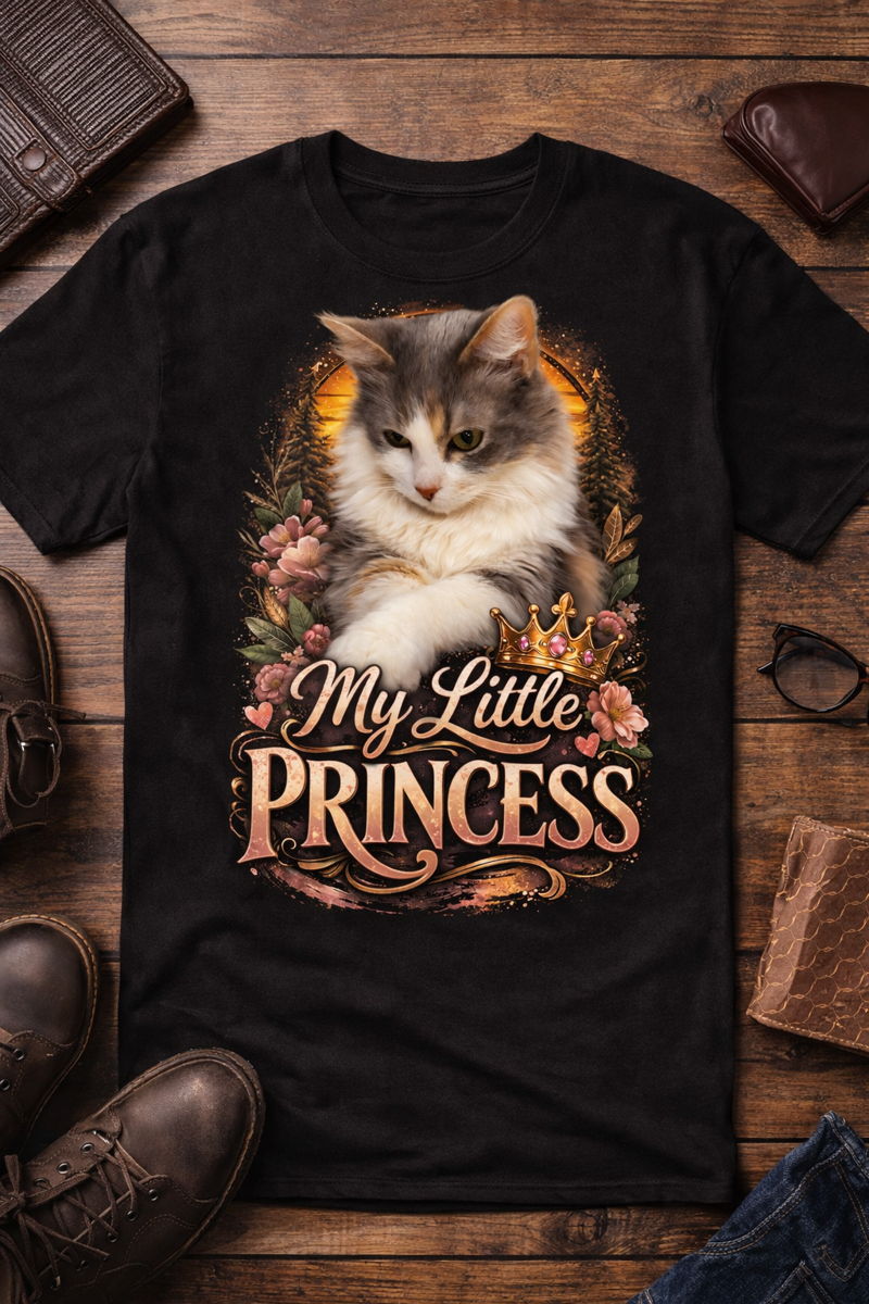 My Little Princess custom pet shirt